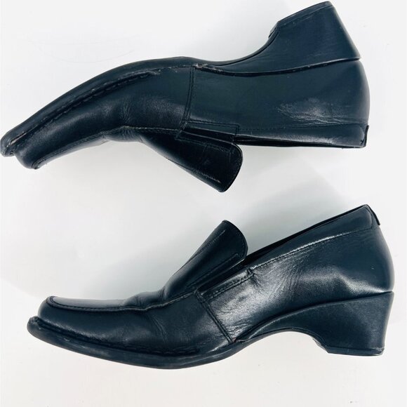 Pikolinos Black Loafers with Leaf Design Size 5 - Picture 5 of 14